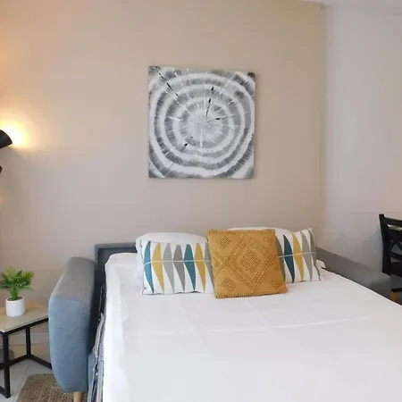 Cosy T2 Eden Blue Air-conditioned With Parking Juan-les-Pins